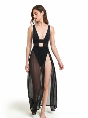 VICTORIA SECRET  Bluebella Topaz Long Chemise One-Piece online exclusive